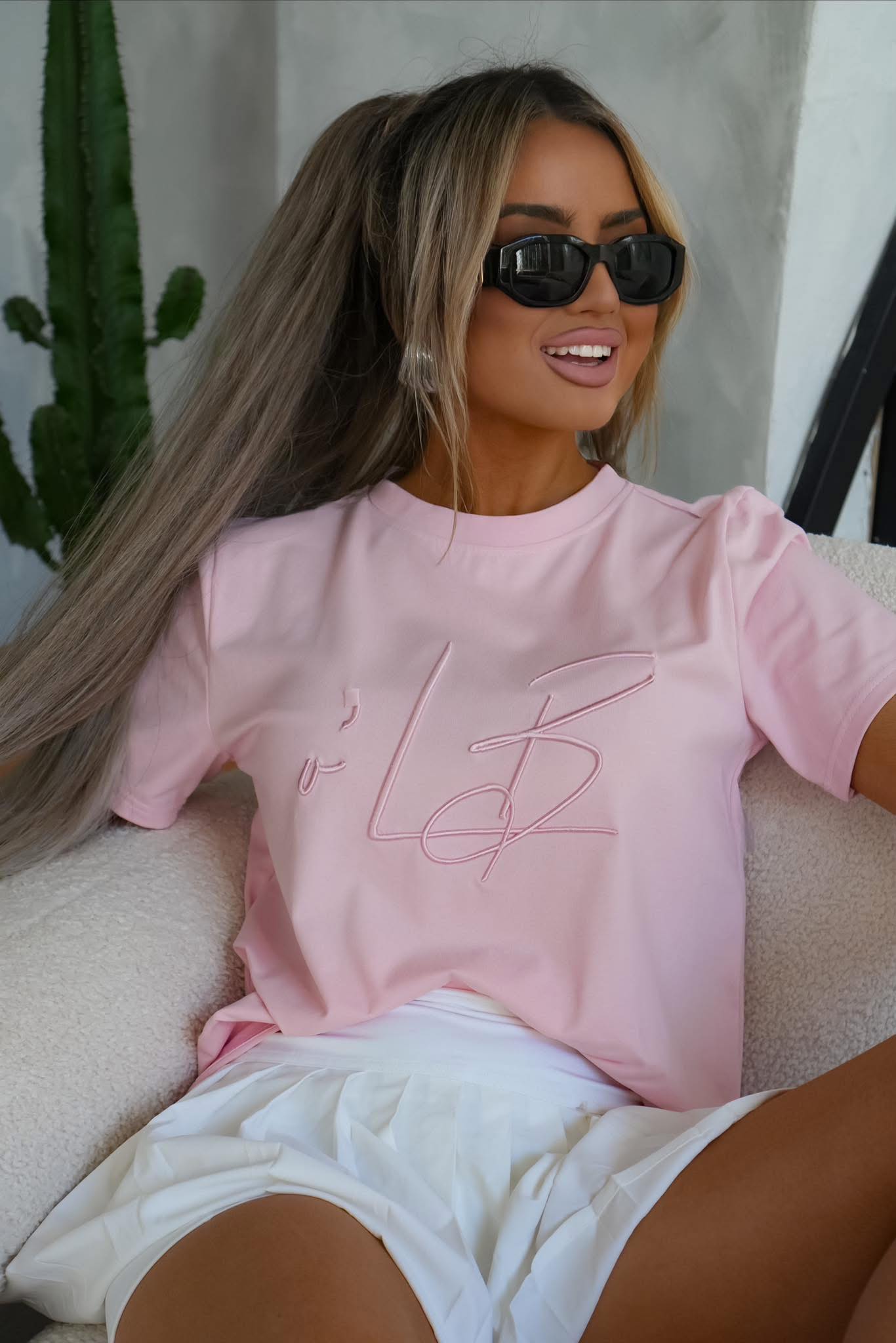 Tshirt basic z haftem - OLB