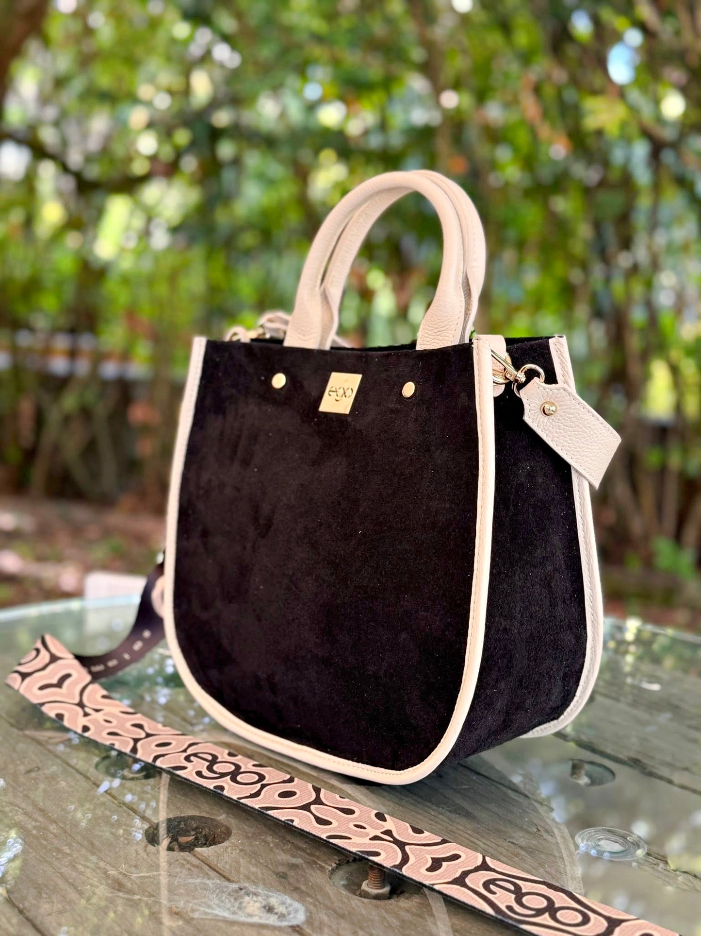 SHOPPERKA zamsz naturalny - EGO