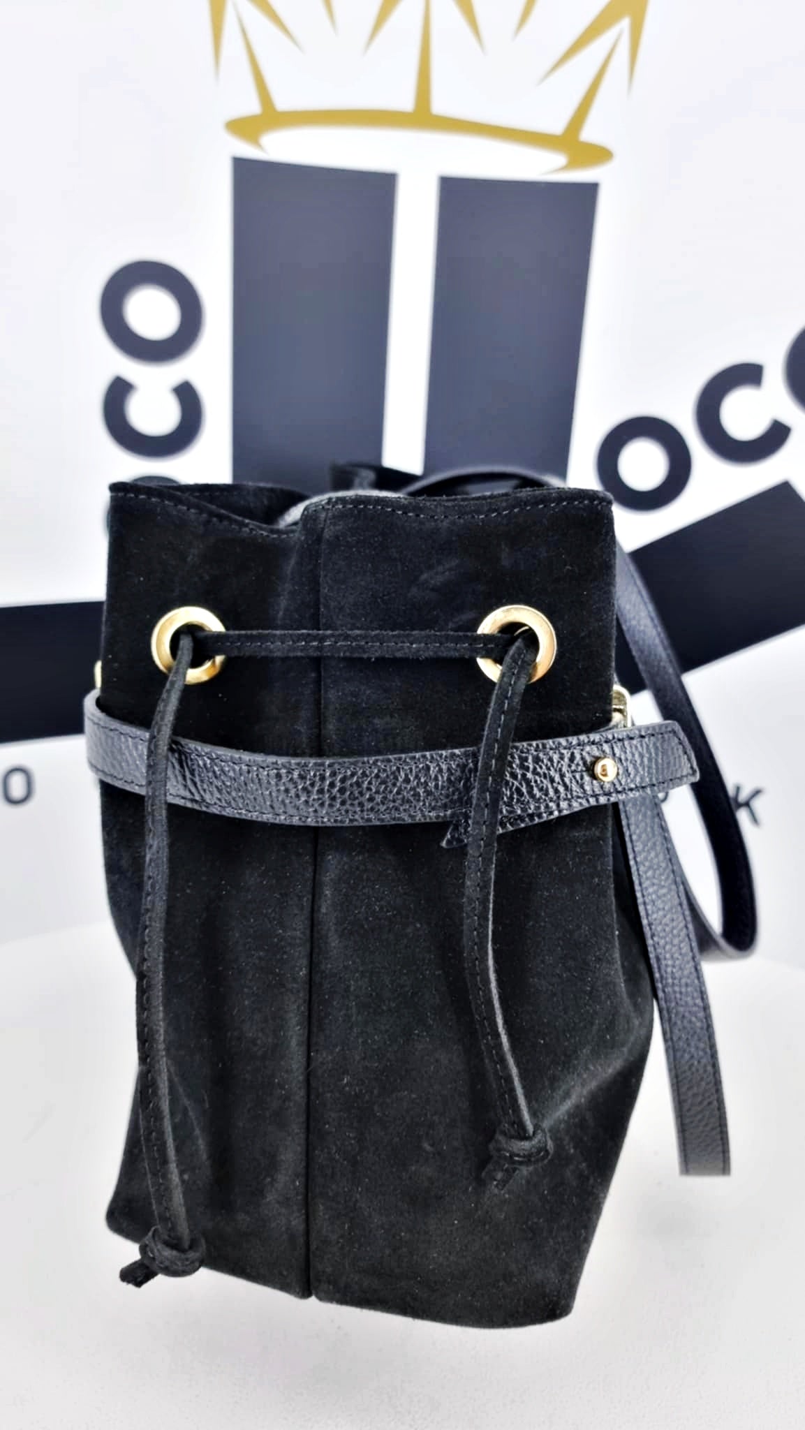 Shopperka zamszowa  - MASSIMO Contti