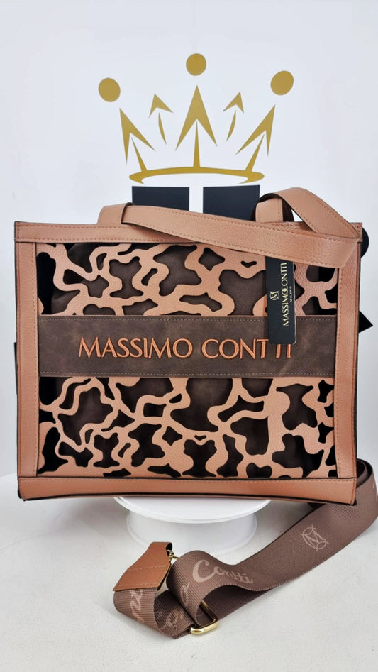 Shopperki ażurkowe - MASSIMO Contti